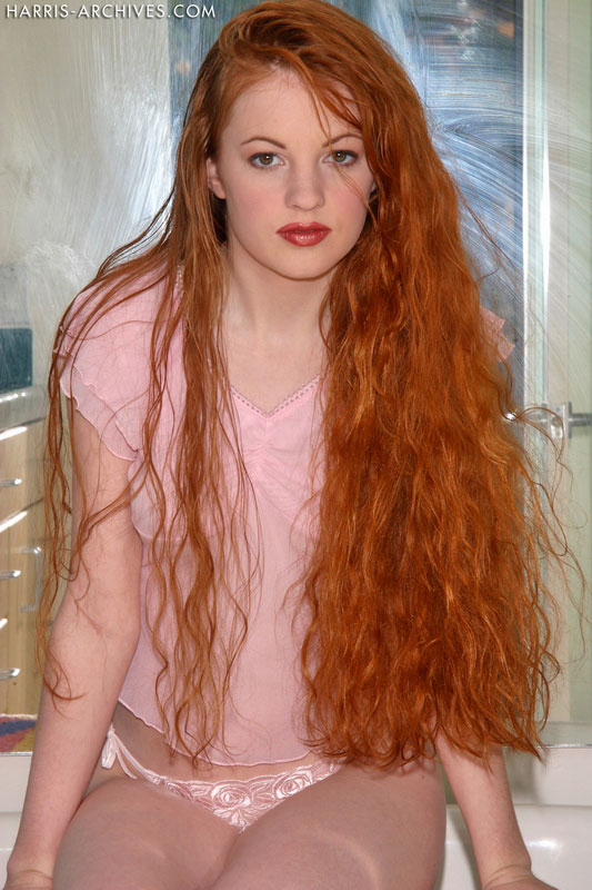 Beautiful redhead teen dildo